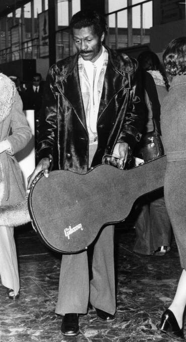 Chuck Berry in 1975.