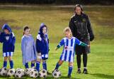 Strathdale Soccer Club juniors were treated to a clinic from some of the state's premier female players on Thursday night. Picture by Enzo Tomasiello