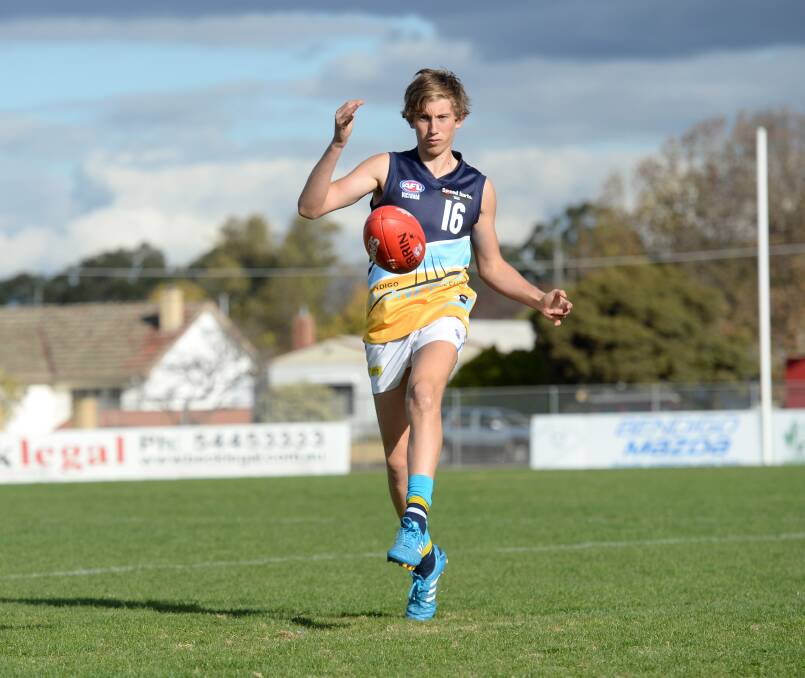 ALL CLASS: Kobe Mutch is expected to be selected in the top 20 in the AFL National Draft.