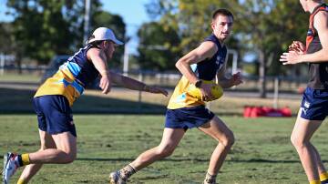 Oliver Poole's return adds some class to the Bendigo Pioneers' midfield and forward mix. Picture by Enzo Tomasiello