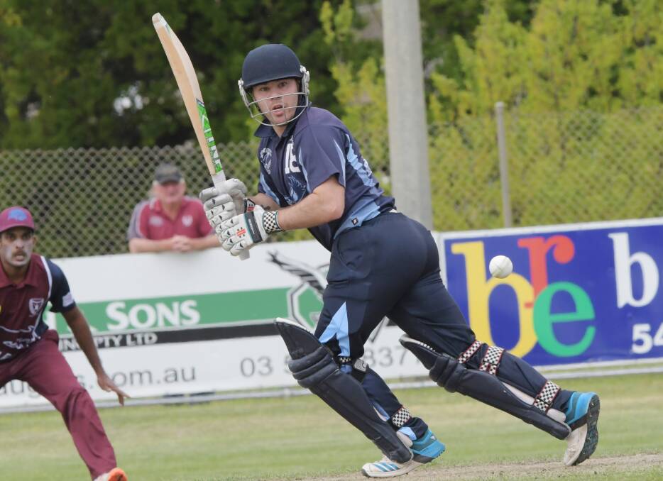 TOP FORM: Cory Jacobs made a great start to the season with bat and ball.