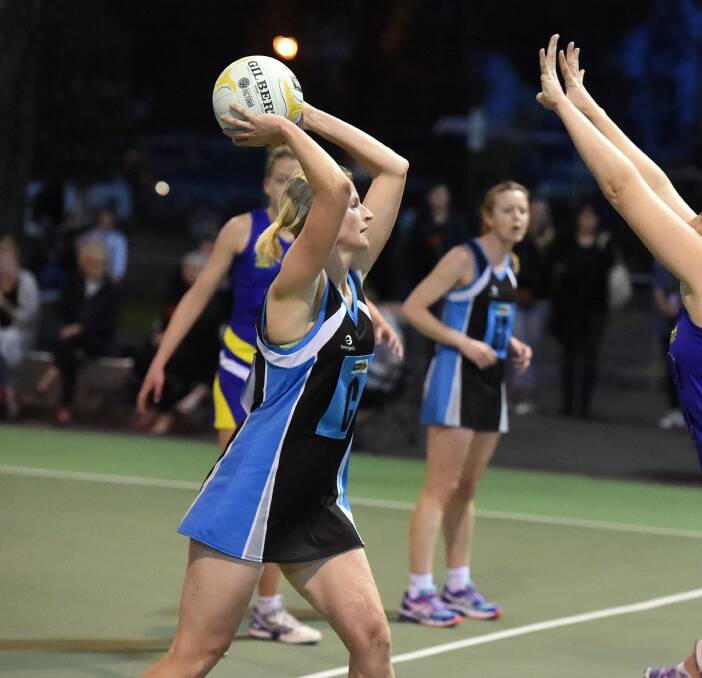 MAGPIE GREAT: Alicia Cassidy won a thrilling Maryborough A-grade netball best and fairest count by one vote from Alisha Chadwick.