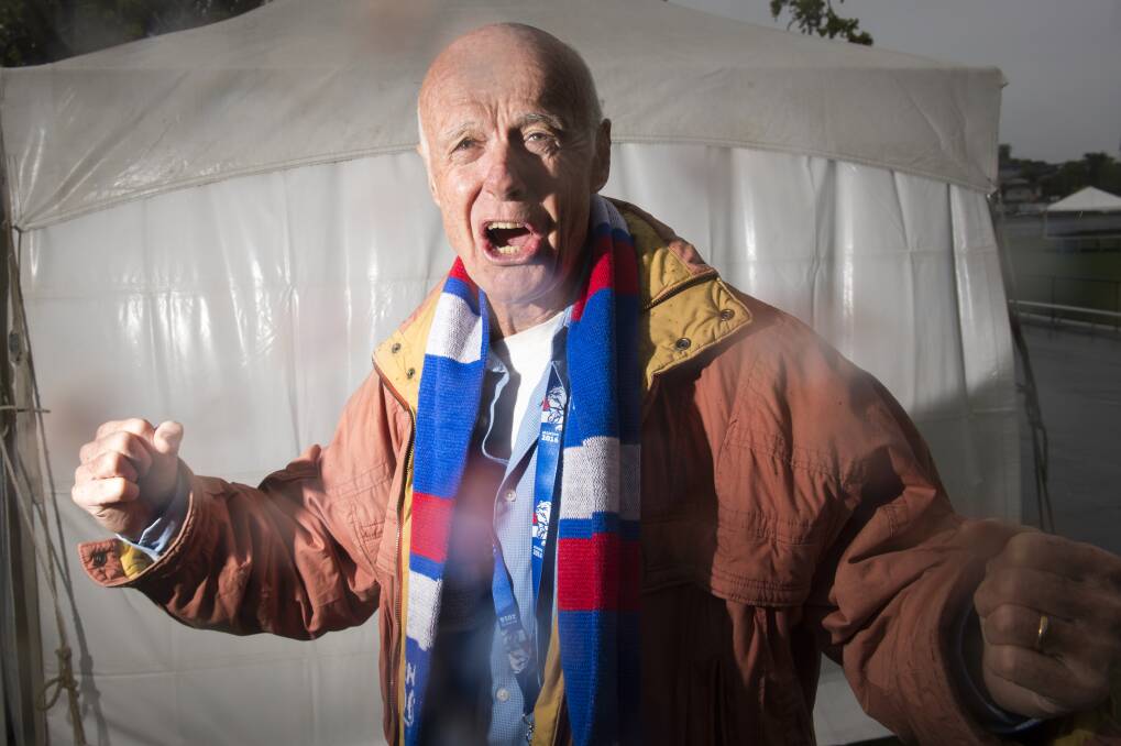 Bendigo's Steve Campbell can't wait to watch the Western Bulldogs in Saturday's AFL grand final. Picture: DARREN HOWE