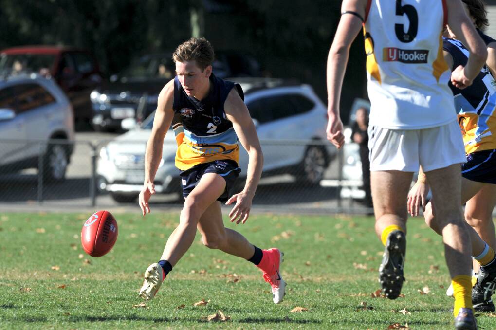 Kane Farrell is in the Victoria Country team for Sunday's game. Picture: NONI HYETT