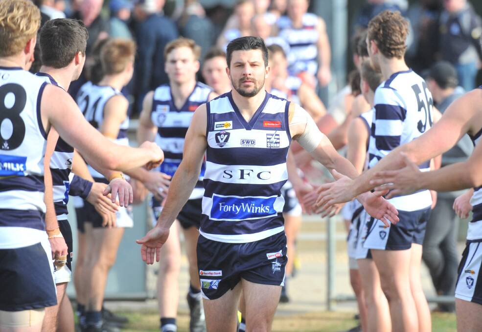 LEADER: Kallen Geary will be one of the players to watch in Saturday's BFNL grand final against his former club Eaglehawk.