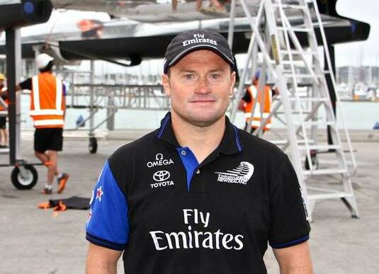 Team New Zealand skipper Glenn Ashby.