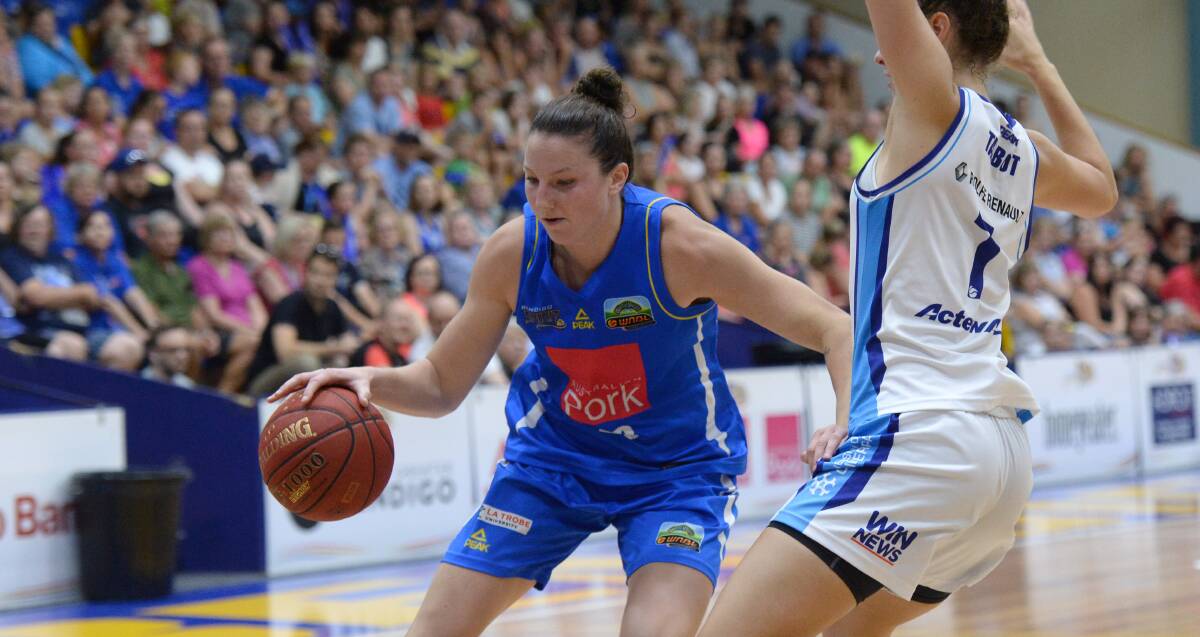 POSITIVE SIGNS: Kelsey Griffin is making good progress with her injured hip and is on track to return to Bendigo in September.