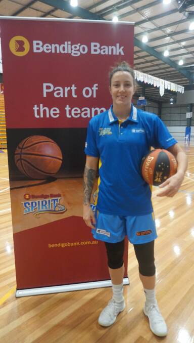 NEW HOME: Marena Whittle is excited about playing for the Bendigo Spirit in the Women's National Basketball League. Picture: CONTRIBUTED