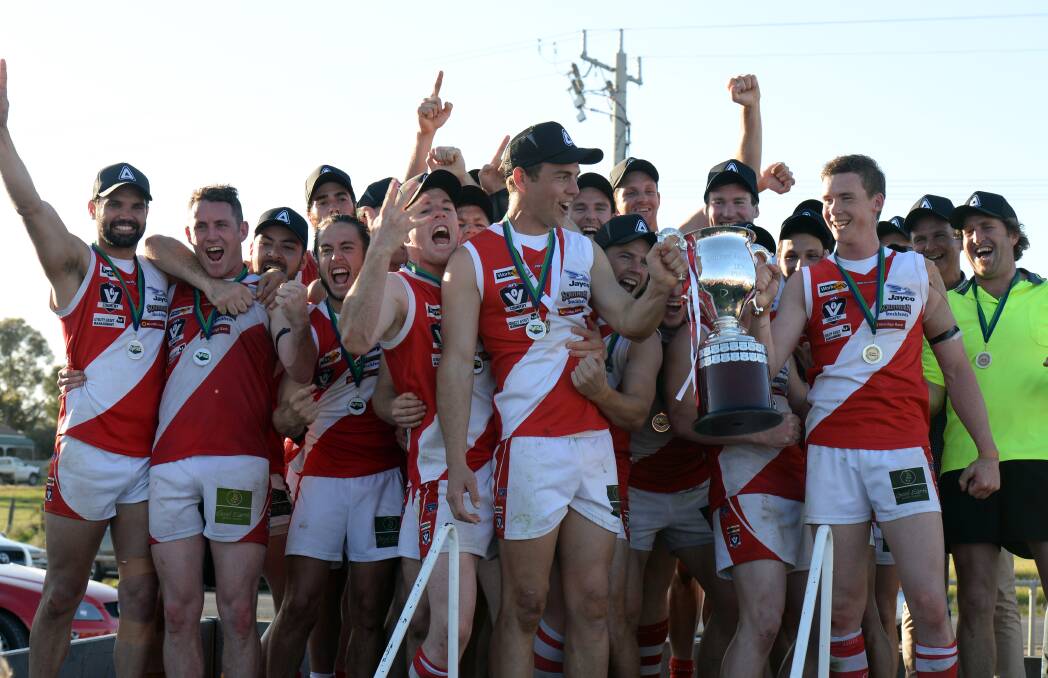 DEFENDING CHAMPIONS: Bridgewater is expected to be one of the teams in action when the LVFNL grand final is played at Newbridge next month.