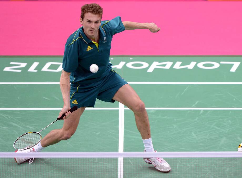 WORLD CLASS: Bendigo's Glenn Warfe in action in the men's doubles at the London Olympics. Picture: GETTY IMAGES