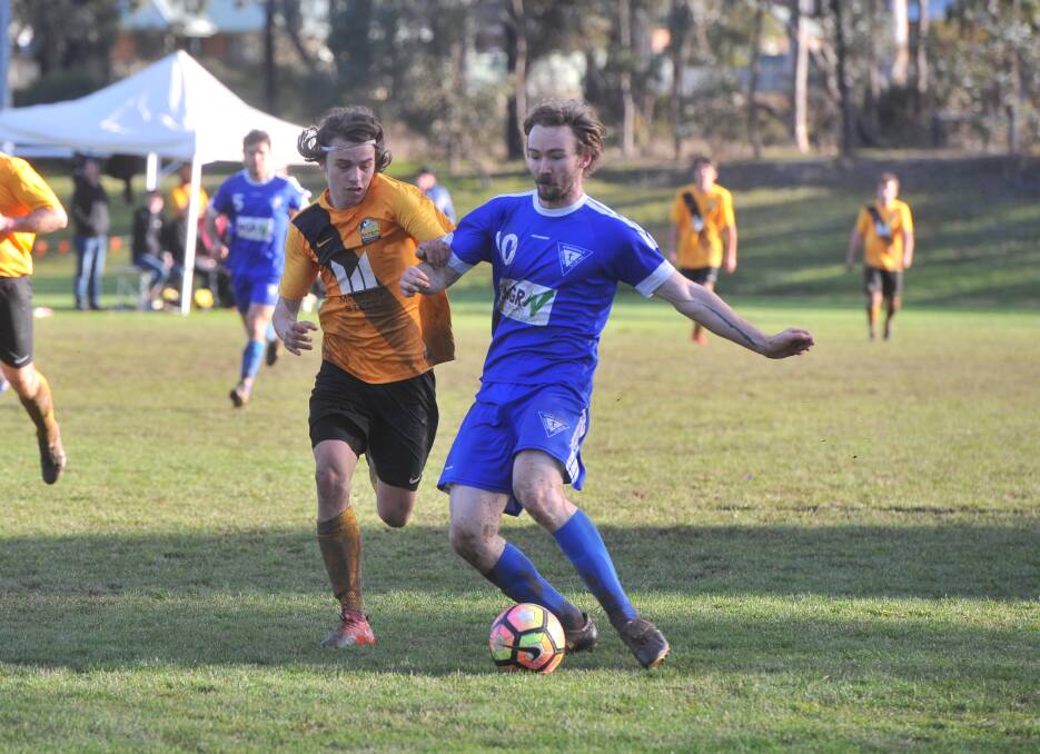 SMOOTH OPERATOR: Strathdale midfielder Lukas Blom has been causing headaches for opposition defenders. Picture: ADAM BOURKE
