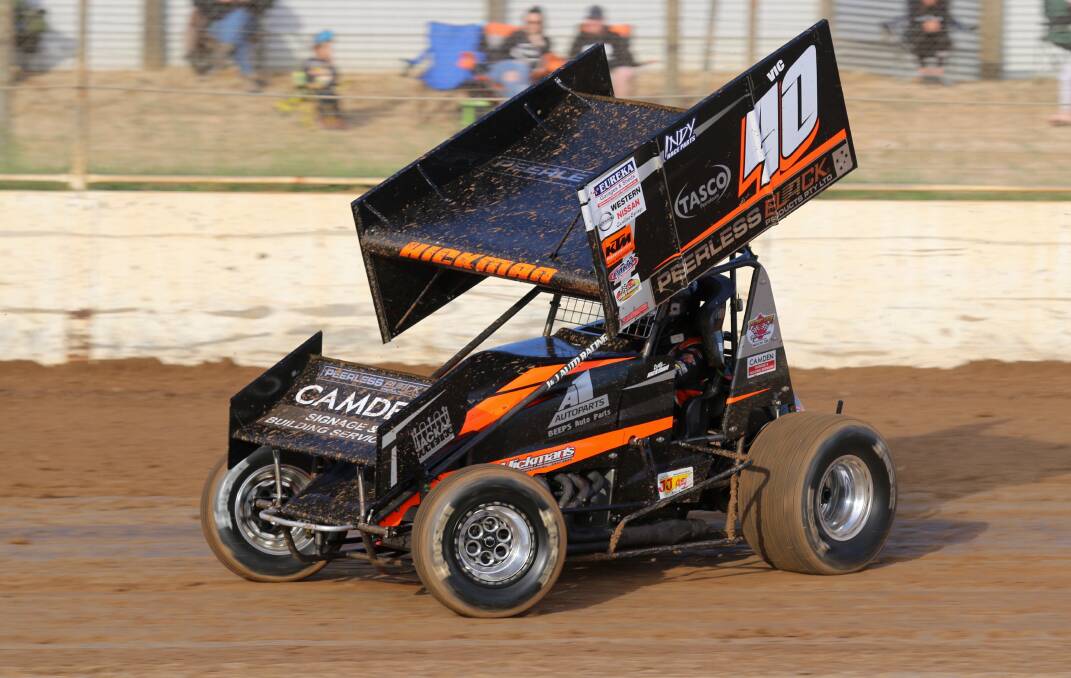 Rusty Hickman in action. Picture: ROBERT LAKE PHOTOGRAPHY
