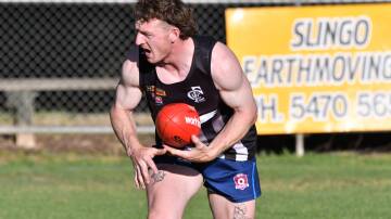 Former BFNL inter-league representative Kal Huntly is back in the Castlemaine senior side this season. Picture by Adam Bourke