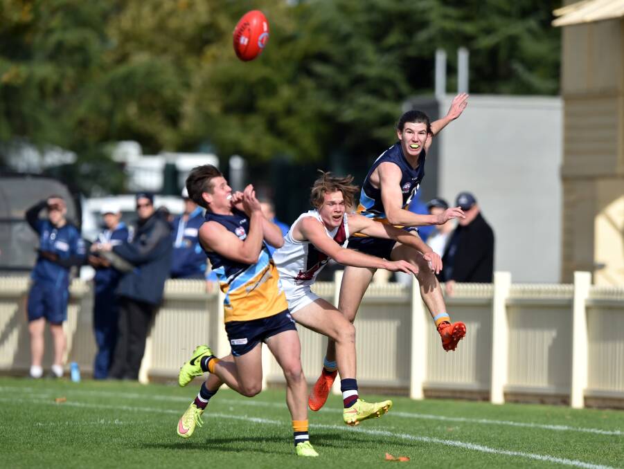 Angus Schumacher is one of nine Bendigo Pioneers players to be selected in the Vic Country and Allies squads to play in under-18 trial games this weekend.