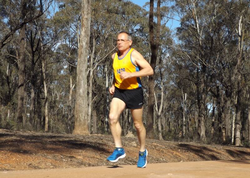 GOOD FORM: John Bailey on his way to victory at Woodvale Recreation Reserve. Picture: CONTRIBUTED