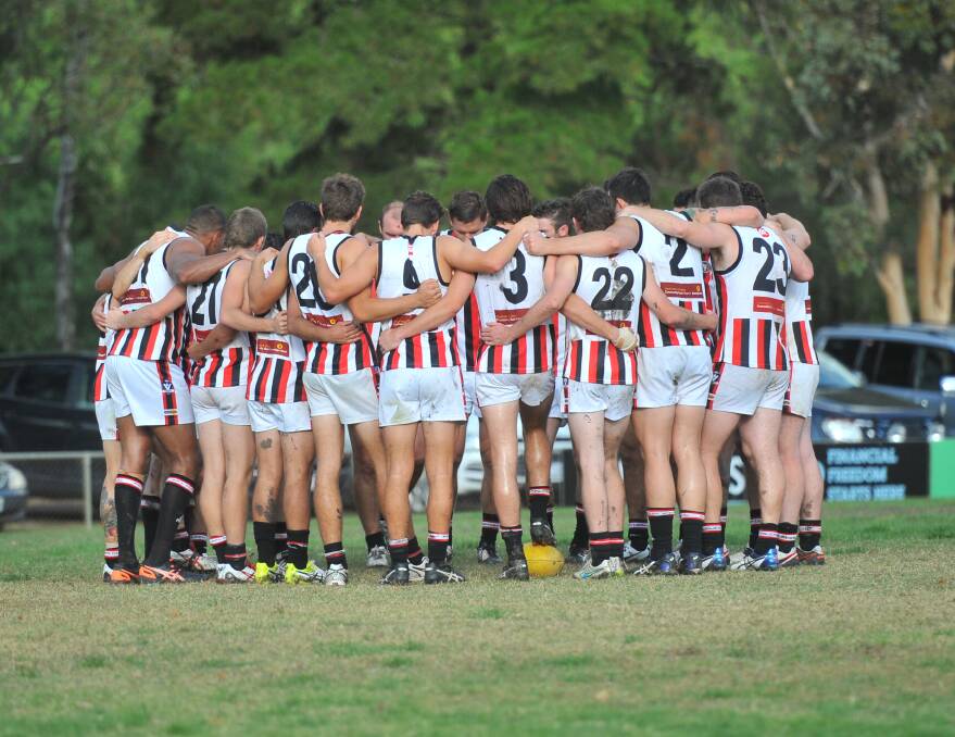 The Heathcote Saints are ready to move off the bottom of the ladder.