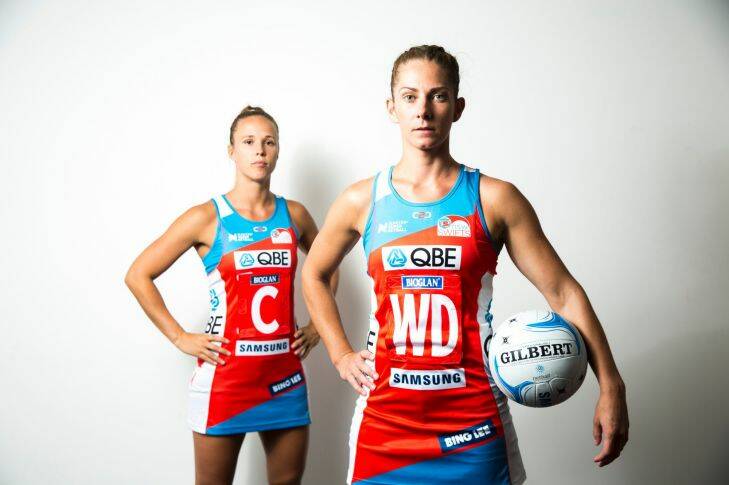SYDNEY, AUSTRALIA - JANUARY 12:  Paige Hadley  has just been named Vice Captain and Abby McCulloch Captain of the Swifts at Genea Netball Centre on January 12, 2017 in Sydney, Australia.  (Photo by Jessica Hromas/Fairfax Media) Photo: Jessica Hromas