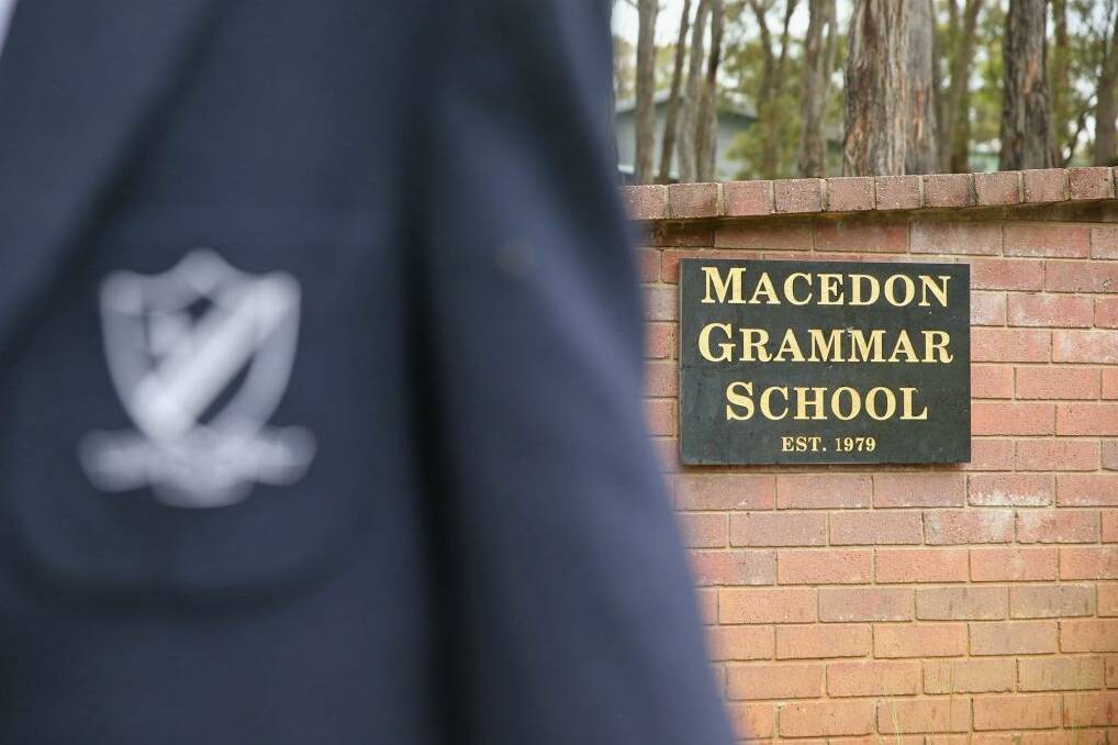 Financial trouble: Macedon Grammar School was about to close its doors when it received a $250,000 donation from a mysterious benefactor. Photo: Scott Barbour/Fairfax Media