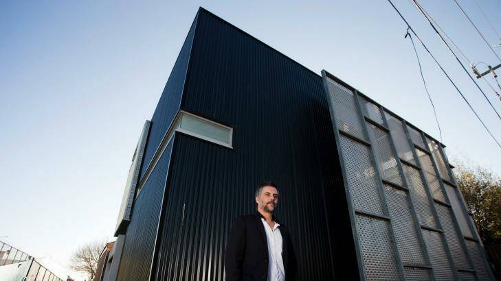 Architect Jesse Linardi owns a Preston townhouse that is now part of his investment portfolio.

 Photo: Paul Jeffers