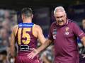 Lions coach Chris Fagan says there is no need to panic after their poor start to the season. (Darren England/AAP PHOTOS)