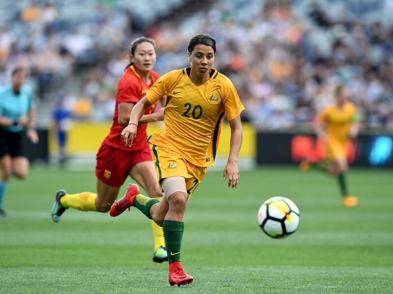 Sam Kerr headlines a 23-woman Matildas squad for next month's Asian Cup in Jordan.