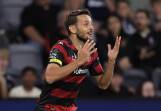Milos Ninkovic is aiming to go out on a high as he nears the end of his time with the Wanderers. (Mark Evans/AAP PHOTOS)