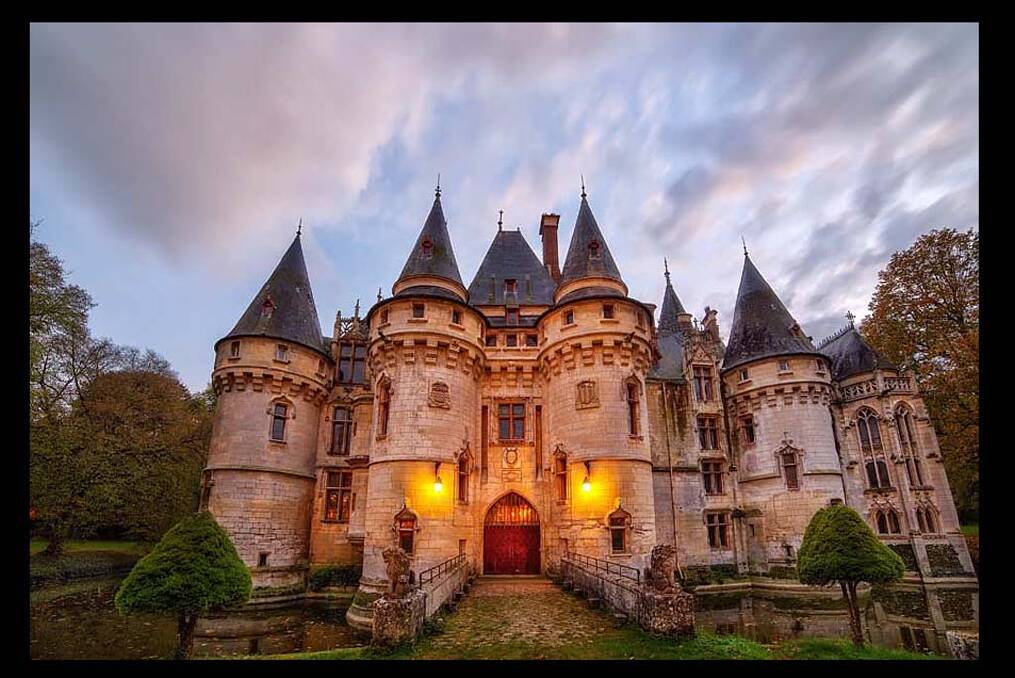 <a href="http://www.immobestinternational.com/web/ibi/225-le-chateau-de-vigny-grandiosite-et-romantisme.php">Chateau de Vigny</a> in Val d'Oise, France. Located about 55 kilometres from Paris, this fairytale-worthy estate dates to 1504 and once featured in a Rihanna music video. The castle and its chapel may need some serious TLC but with eight houses on the adjoining land, there are plenty of charming living options. The property is priced at about $7.8 million. Photo: Sebastien Lory