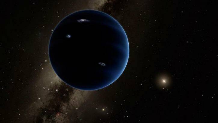 An artist’s rendering of Planet Nine. Photo: Caltech / R. Hurt (IPAC)
