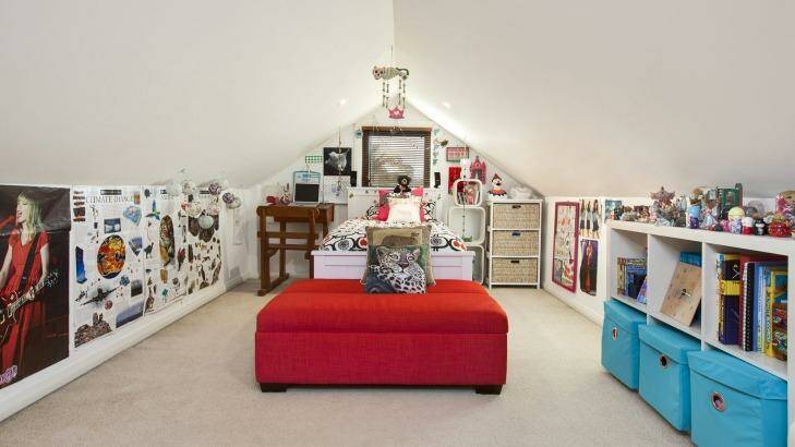 The attic room is great for kids. Photo: domain.com.au