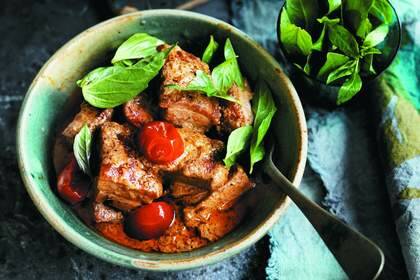 Food. Neil Perry's roast pork red curry.
SMH GOOD WEEKEND Picture by WILLIAM MEPPEM GW140906 Photo: William Meppem