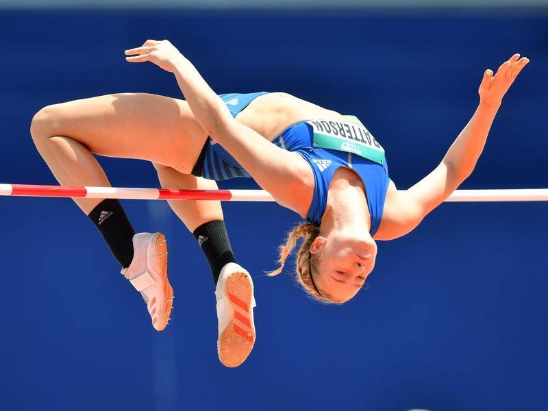 Eleanor Patterson may not get the chance to defend her Commonwealth women's high jump title.