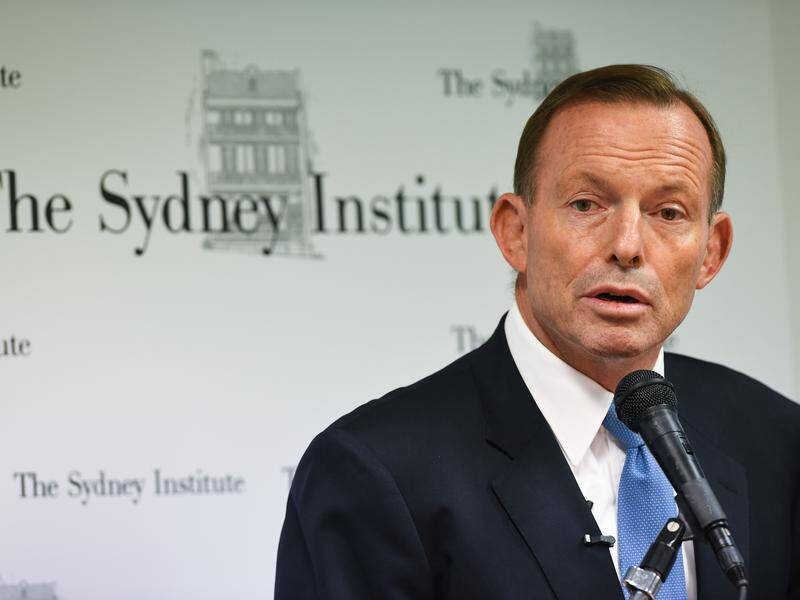 Tony Abbott has hit back at criticism from colleagues over his immigration stance.