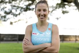 Melbourne Mavericks captain Amy Parmenter says her fledgling team is ready to set new boundaries. (Esther Linder/AAP PHOTOS)
