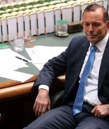 Man of mystery: Australia is waiting for the real Tony Abbott to stand up. Photo: Andrew Meares