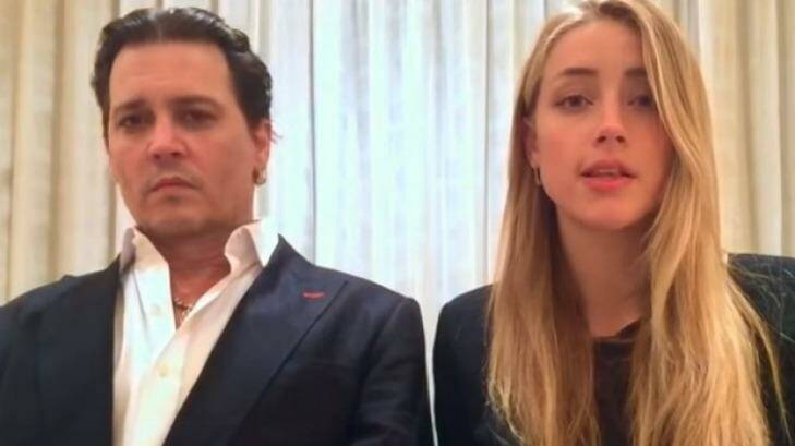 Sorry: Depp and Heard caused controversy in Australia last year when they smuggled her two Yorkshire terriers, Pistol and Boo, into the country without going through quarantine.