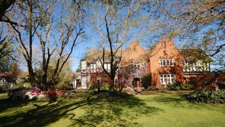 The house owned by former Liberal leader John Hewson at 74 Bundanoon Road, Exeter. Photo: supplied