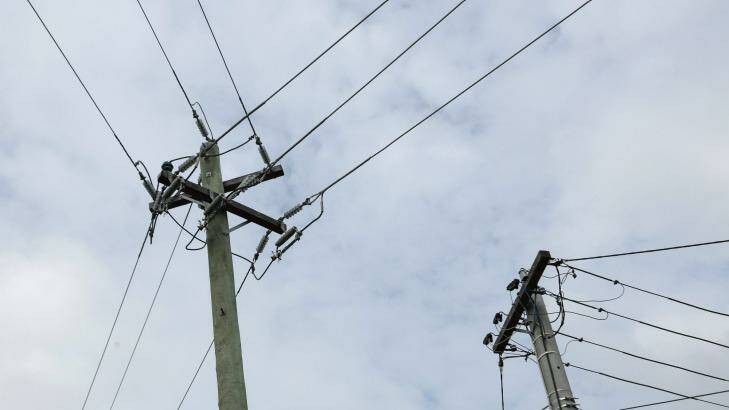 The Baird government has outlined $20 billion in spending from the funds raised through the sale of the so-called 'poles and wires' of the electricity network. Photo: Jeffrey Chan