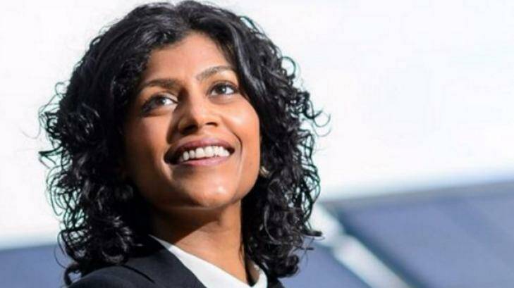 Moreland Council Mayor Samantha Ratnam is leading the Greens' success story in the Victorian council elections.  Photo: Twitter