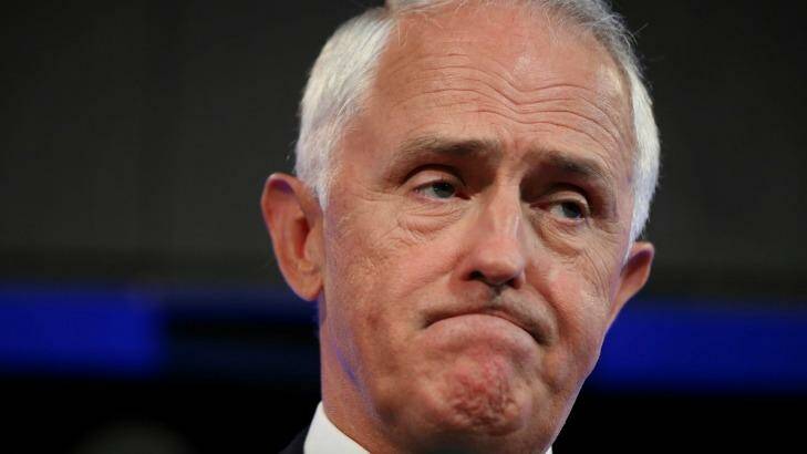 Prime Minister Malcolm Turnbull refuses to disclose details of his phone conversation with Donald Trump. Photo: Alex Ellinghausen