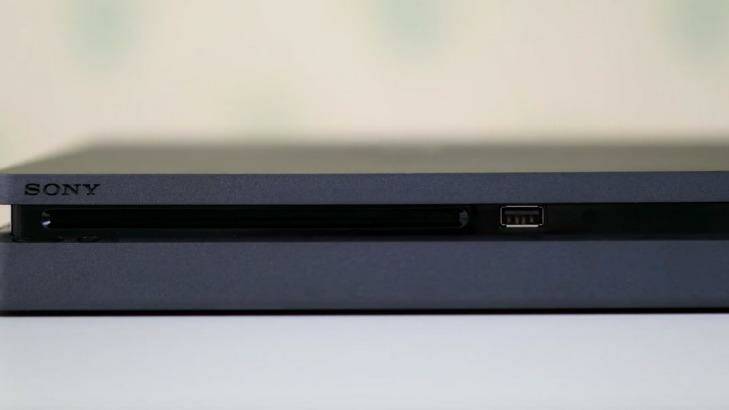 The new PS4 is smaller than the existing model, and would appear to replace it.  Photo: ZRZ