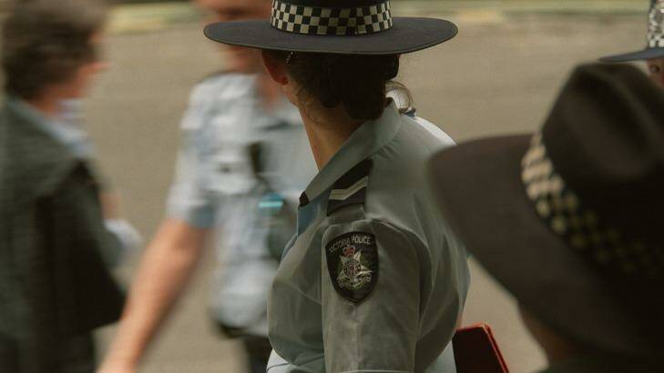 The Victorian Human Rights and Equal Opportunity Commission'sVictoria Police review has concluded it has a hierarchal "boy's club" culture. Photo: Erin Jonasson