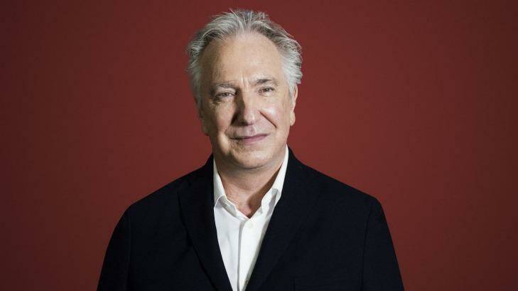 Dead at 69 ... Actor Alan Rickman attend the premiere of 'A Little Chaos' on March 12 in Sydney.  Photo: Christopher Pearce
