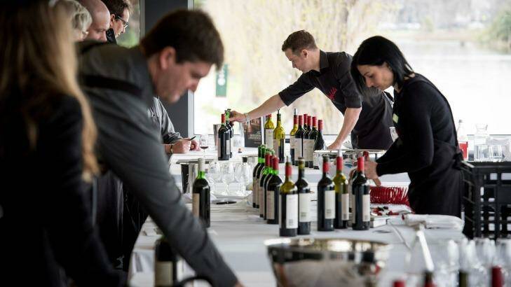 The Penfolds recorking clinic at Carousel Restaurant. Photo: Jesse Marlow
