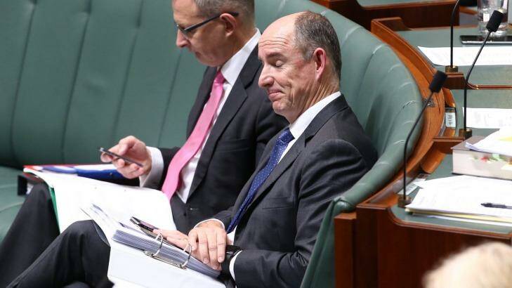 Stuart Robert left PM Malcolm Turnbull no option but to sack him. Photo: Andrew Meares