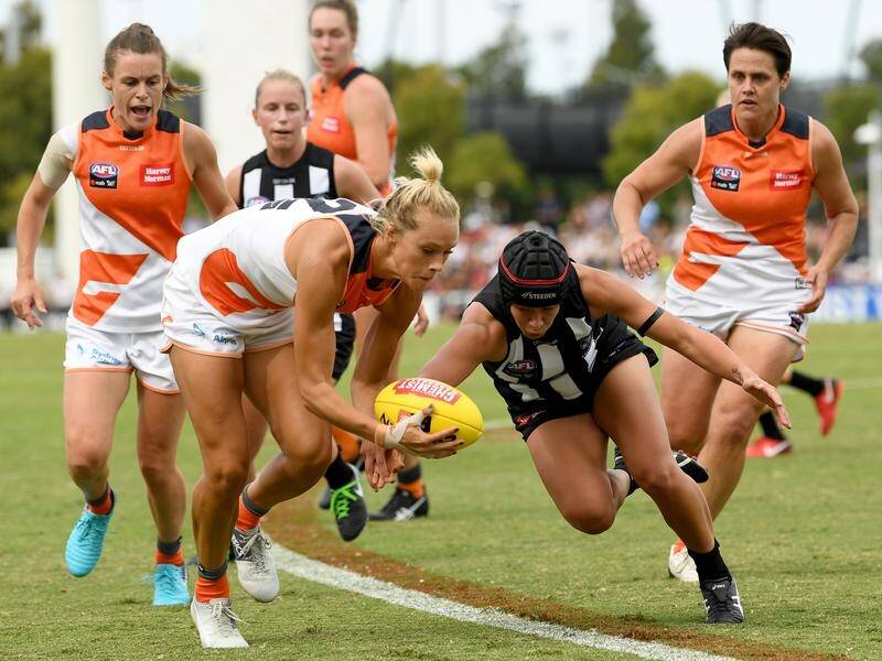 Collingwood have slumped to last on the AFLW ladder after their defeat to the GWS Giants.