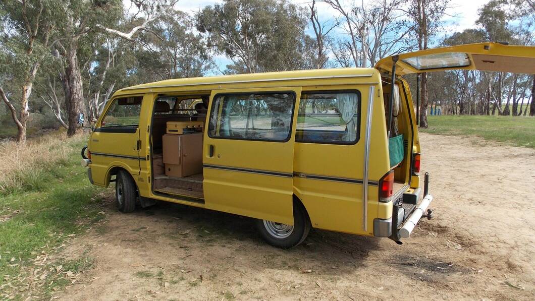 Bushwhacked: Leading the way in a yellow van