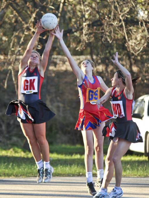 A Grade netball at Malone Park, Marong
Marong Vs Serpentine
Picture: Julie Hough
29.06.13