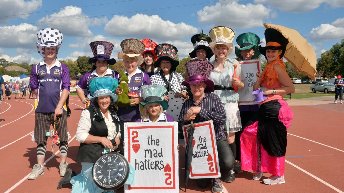 The Mad Hatters from Heathcote
Picture: BRENDAN McCARTHY