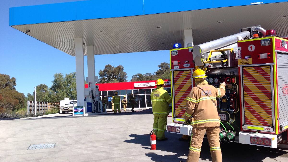 Bendigo petrol station evacuated after gas leak