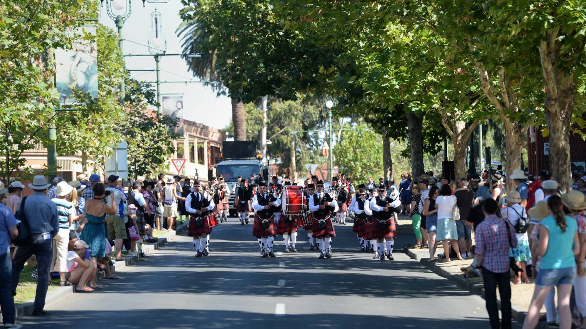 Williamstown RSL Pipe Band.

Picture: JIM ALDERSEY